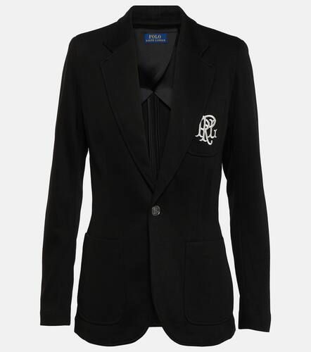 Blazer in misto cotone con ricamo - Polo Ralph Lauren - Modalova