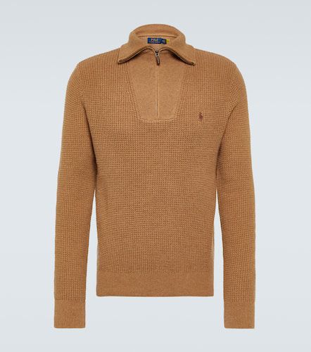 Wool and cotton half-zip sweater - Polo Ralph Lauren - Modalova
