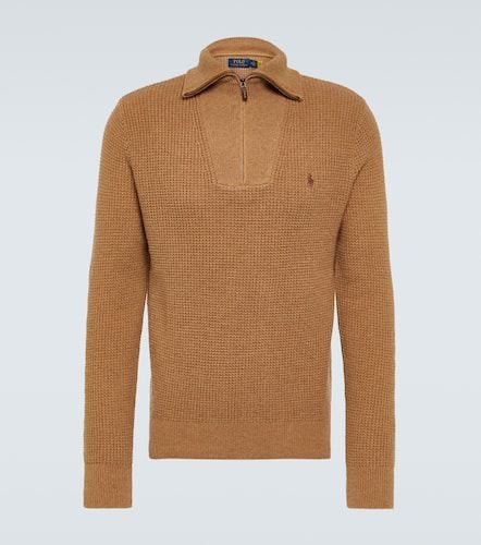 Wool and cotton half-zip sweater - Polo Ralph Lauren - Modalova