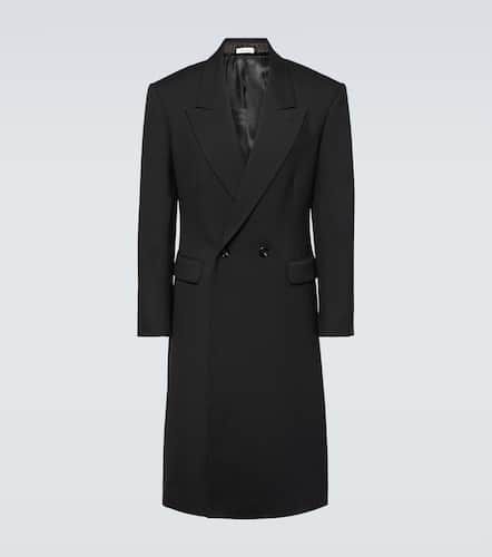 Double-breasted wool coat - Alexander McQueen - Modalova