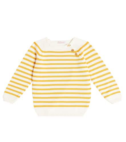 Campo striped cotton sweater - La Coqueta - Modalova