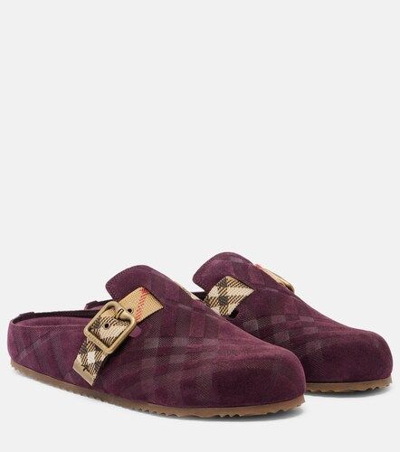 Burberry Urchin suede clogs - Burberry - Modalova