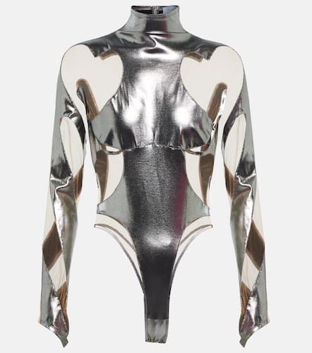 Mugler Rodeo paneled bodysuit - Mugler - Modalova
