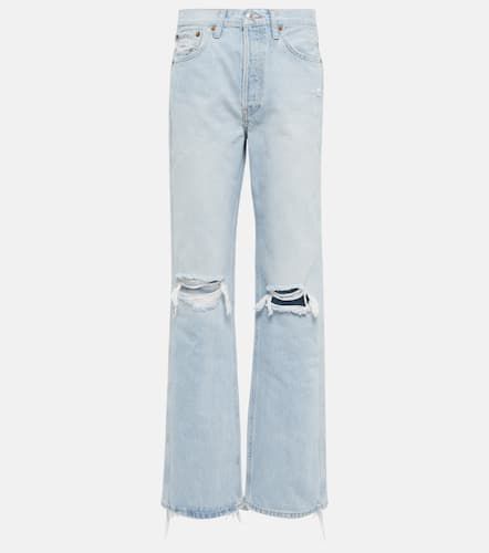Jeans rectos 90s de tiro alto - Re/Done - Modalova