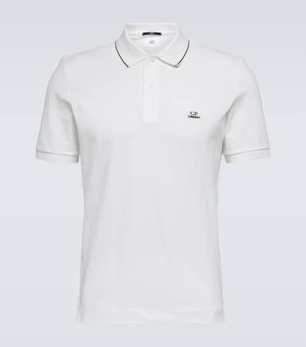 Cotton-blend piquÃ© polo shirt - C.P. Company - Modalova