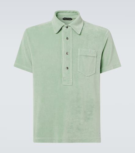 Tom Ford Terry polo shirt - Tom Ford - Modalova