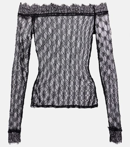 Marlene off-shoulder lace top - Isabel Marant - Modalova