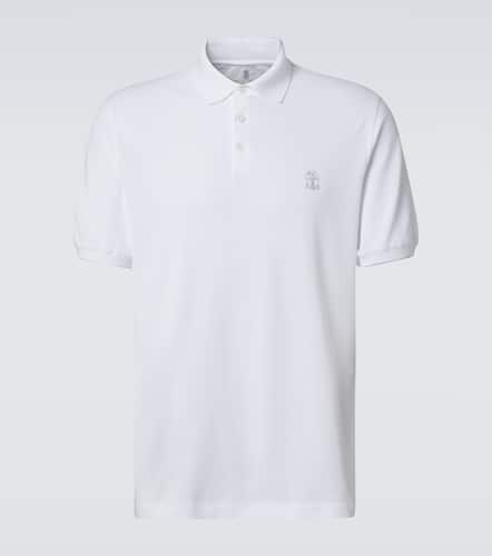 Cotton polo shirt - Brunello Cucinelli - Modalova