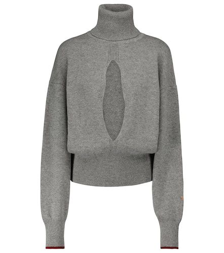 Cutout cashmere-blend knit sweater - Victoria Beckham - Modalova