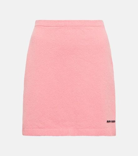 Miu Miu BouclÃ© miniskirt - Miu Miu - Modalova