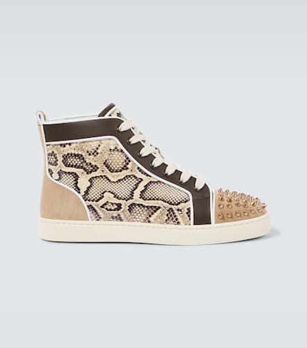 Sneakers Lou Spikes aus Leder - Christian Louboutin - Modalova