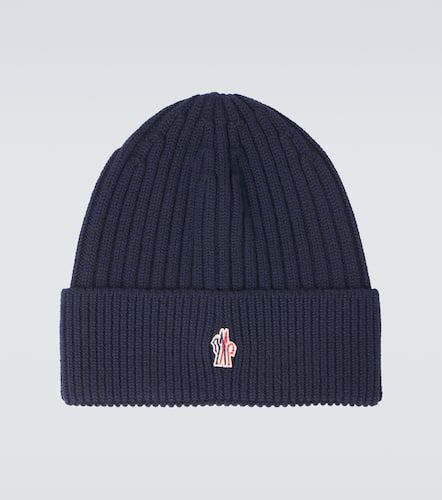 Gorro de lana virgen con logo - Moncler Grenoble - Modalova