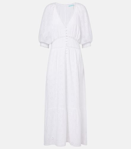 Daphne broderie anglaise cotton midi dress - Melissa Odabash - Modalova