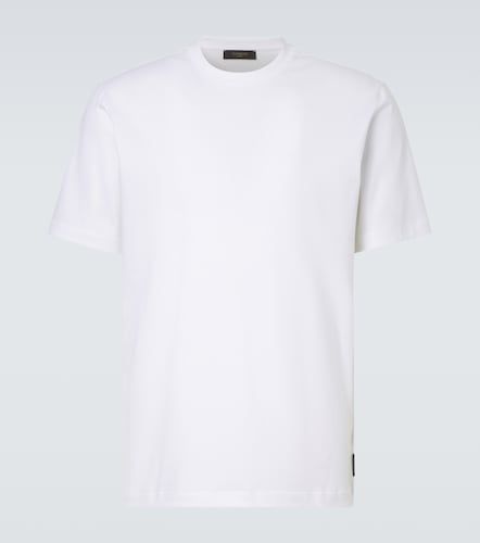 Camiseta de jersey de algodón y seda - Slowear - Modalova