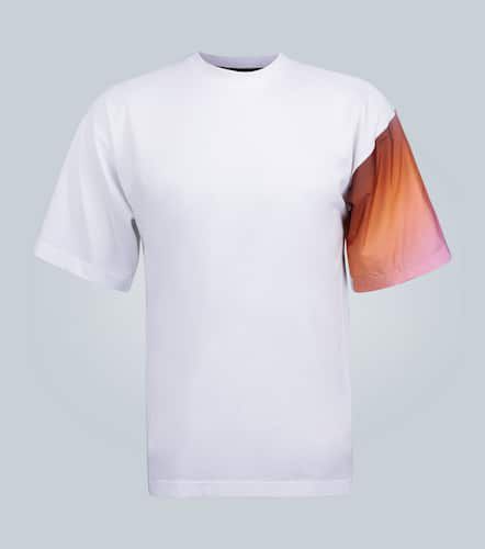 Prada contrast-sleeve T-shirt - Prada - Modalova