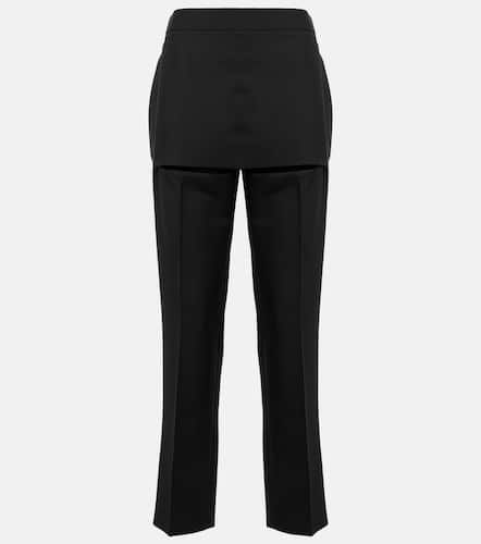 Cutout high-rise wool pants - Givenchy - Modalova