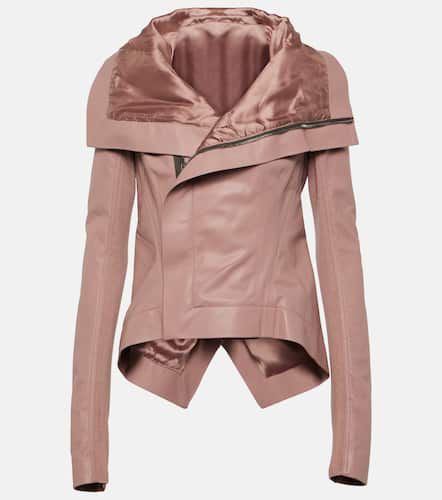 Chaqueta biker Naska de piel - Rick Owens - Modalova