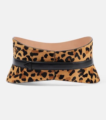 Alaïa Corsé Neo Bustier de pelo de becerro - Alaia - Modalova