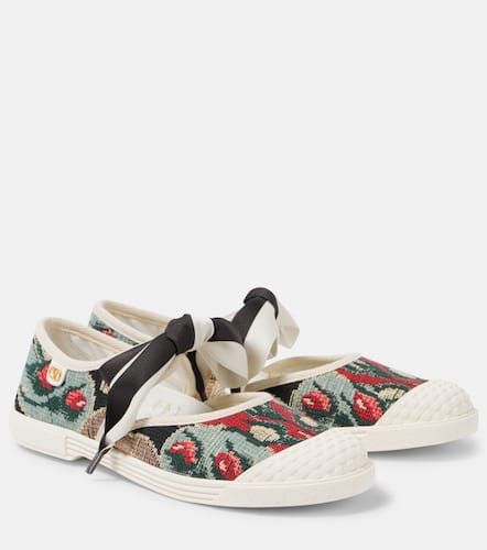 Baskets Bay By Bay Mary Jane en jacquard - Valentino Garavani - Modalova