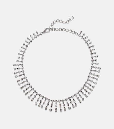 Choker Triple Mixed Diamond in oro 18kt con diamanti - Shay Jewelry - Modalova