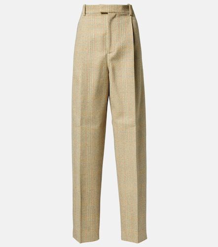 Prince of Wales check straight pants - Bottega Veneta - Modalova