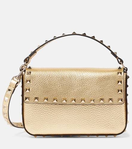 Bolso Rockstud Mini de piel metalizada - Valentino Garavani - Modalova