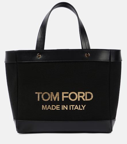 Tom Ford T Screw Mini canvas tote - Tom Ford - Modalova