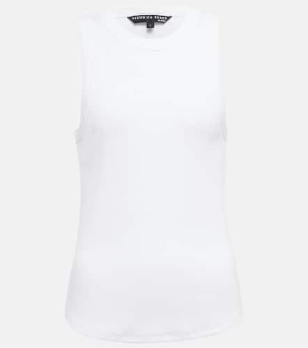 Jordyn cotton-blend tank top - Veronica Beard - Modalova