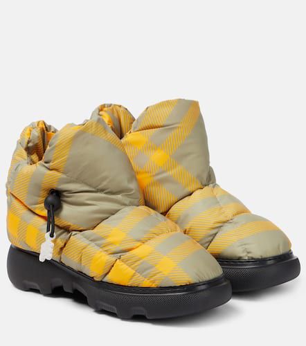 Burberry Burberry Check snow boots - Burberry - Modalova