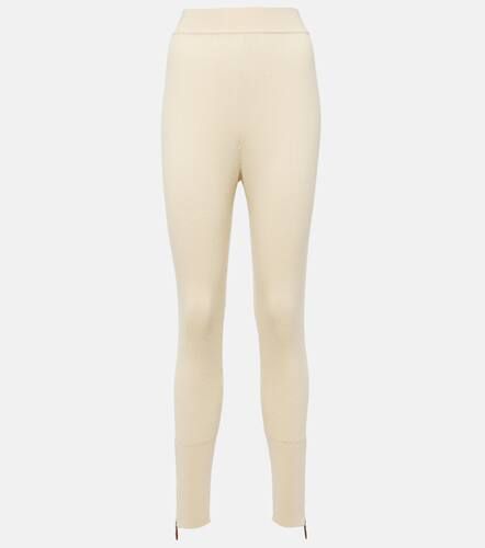 Cashmere and silk-blend leggings - Loro Piana - Modalova