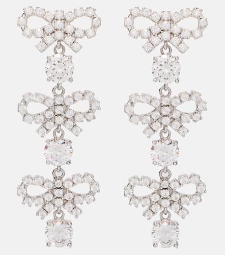 Crystal-embellished drop earrings - Self-Portrait - Modalova