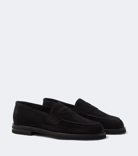Thom Sweeney Suede penny loafers - Thom Sweeney - Modalova