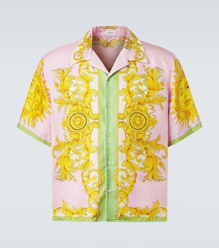 Versace Camisa de seda estampada - Versace - Modalova
