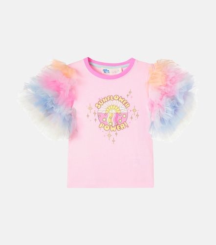 Camiseta Sunflower Power de algodón estampada - Tutu Du Monde - Modalova