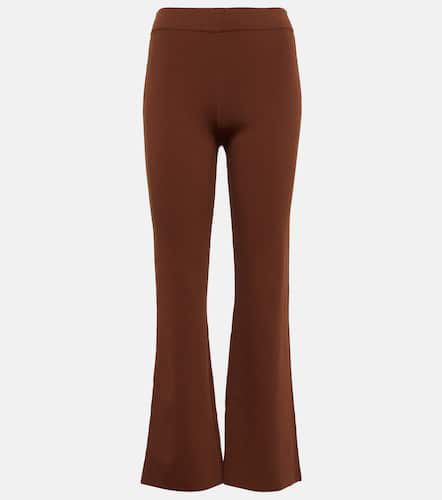 Estella ribbed-knit flared pants - Staud - Modalova