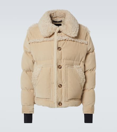 Chaqueta de esquí Couloir de pana de algodón - Moncler Grenoble - Modalova