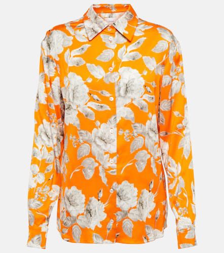 Erdem Blusa Lillia de satén floral - Erdem - Modalova