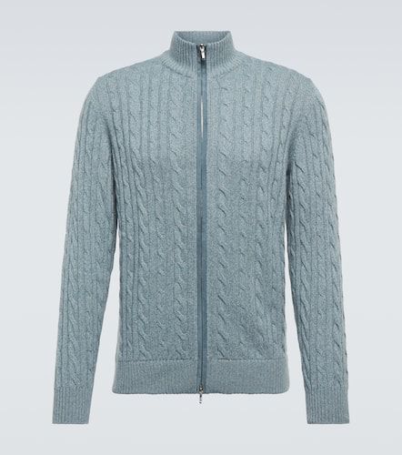 Cable-knit cashmere cardigan - Loro Piana - Modalova