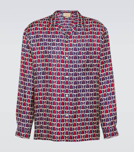 Gucci Printed silk shirt - Gucci - Modalova