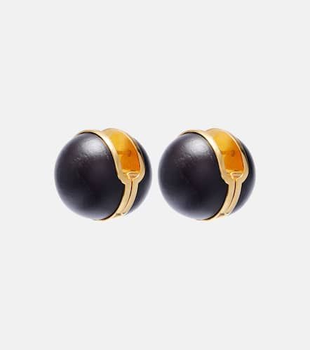 Alaia Sphere wood earrings - Alaia - Modalova
