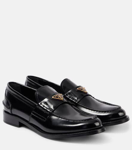 Prada Logo leather loafers - Prada - Modalova