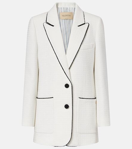 Chaqueta de tweed de algodón - Valentino - Modalova