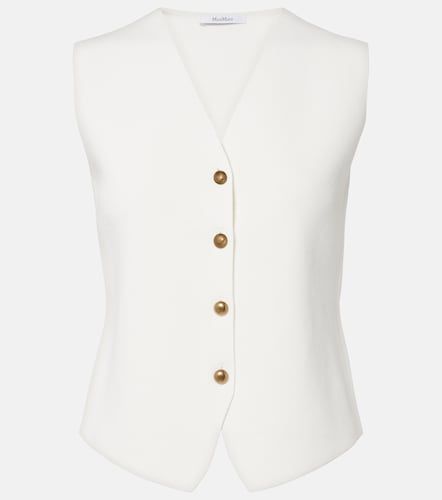 Max Mara Knitted crepe vest - Max Mara - Modalova
