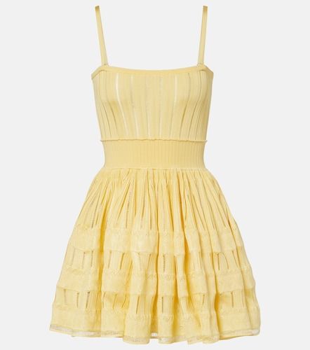 Alaia Knitted minidress - Alaia - Modalova