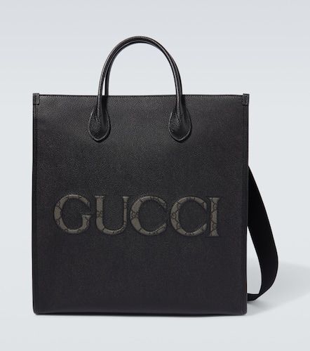 Gucci Gucci Medium leather tote bag - Gucci - Modalova