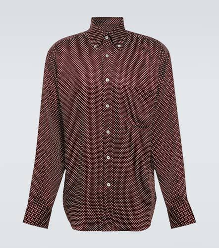 Camisa de algodón con lunares - Tom Ford - Modalova
