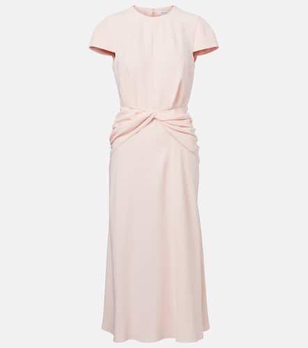 McQueen Robe midi en crêpe - McQueen - Modalova