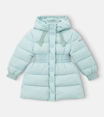 Cappotto imbottito con logo - Monnalisa - Modalova