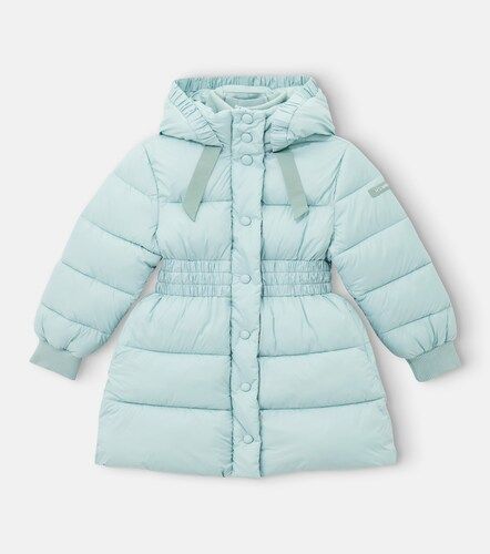 Monnalisa Logo puffer coat - Monnalisa - Modalova