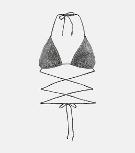 Top de bikini triangular Miami de Lurex® - Reina Olga - Modalova